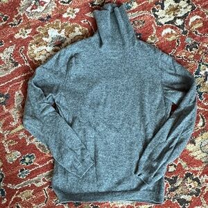 United Colors of Benetton gray turtleneck sweater.  Size medium